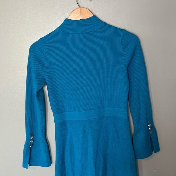 NWT Ann Taylor Ribbed Button Cuff Sweater Dress - Picture 9 of 14